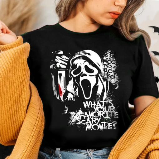 Scream Movie Shirt Let's Watch Scary Movies Sweatshirt