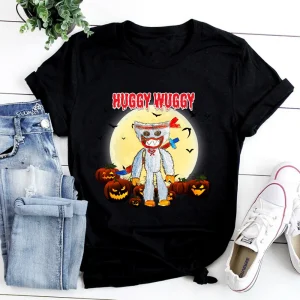 Halloween Shirt Collection: Poppy Playtime, Huggy Wuggy, Kissy Missy, Gamer Kid & More!-3