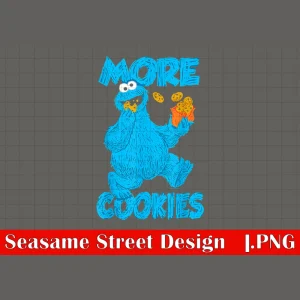 More Cookies Png, Cookie Monster Png, Fridge Magnet, Button, Se.sa.me Str.eet, Muppet character, Me Want Cookie