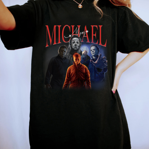 Halloween Shirt: Retro Jason Voorhees & Michael Myers Horror Homage