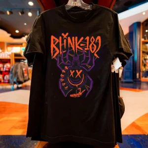 Halloween Shirt: Blink-182 Reunion World Tour Band Tee-1