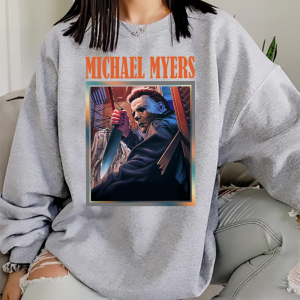 Halloween Shirt: Michael Myers Vintage Homage T-Shirt-3