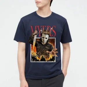 Myers Thriller T-Shirt Friday the 13th Horror-1