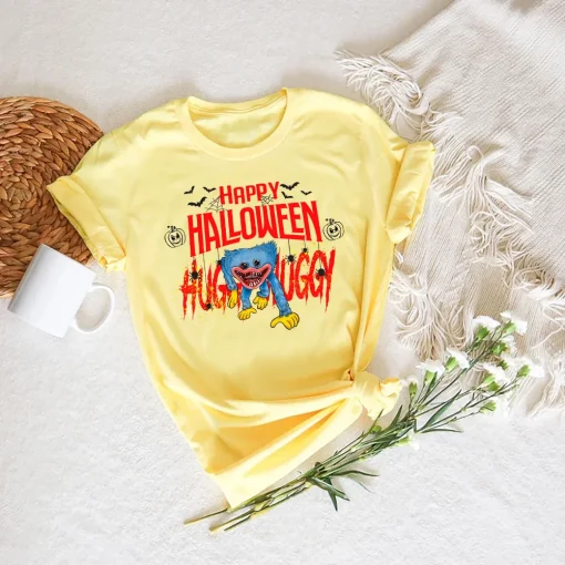 Halloween Shirt: Groovy Retro, Poppy Playtime, Floral & Fall-2