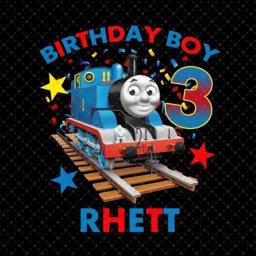 Custom Thomas and Friends Birthday Family png, Thomas the Train Birthday shirts, Thomas Birthday png, Read the Description, digital download