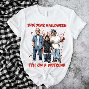 This Year Halloween Felll On A Weekend Shirt-2