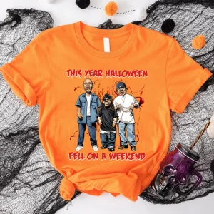 This Year Halloween Felll On A Weekend Shirt-3