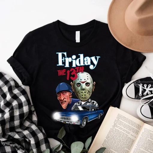 Halloween Shirt: Jason Voorhees, Horror Movie, Horror Fan, Gifts