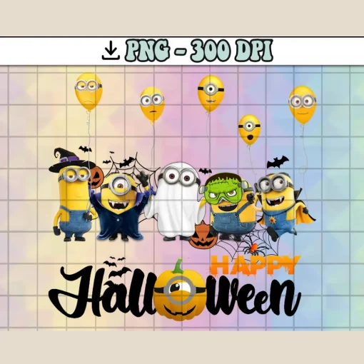 Minions Happy Halloween