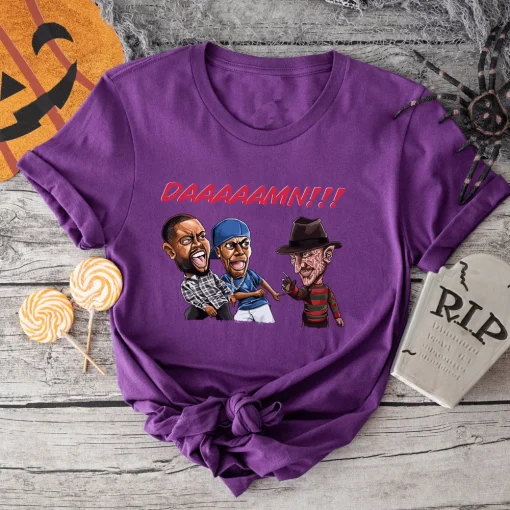 Halloween Shirt: Jason & Freddy as Craig & Smokey Vintage Tee