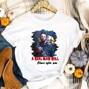 Horror Fan Halloween Shirt: Michael Myers is Real-1