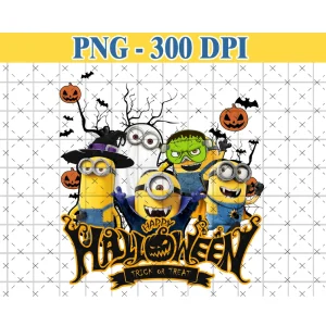 Spooktacular Minions Halloween - Digital File
