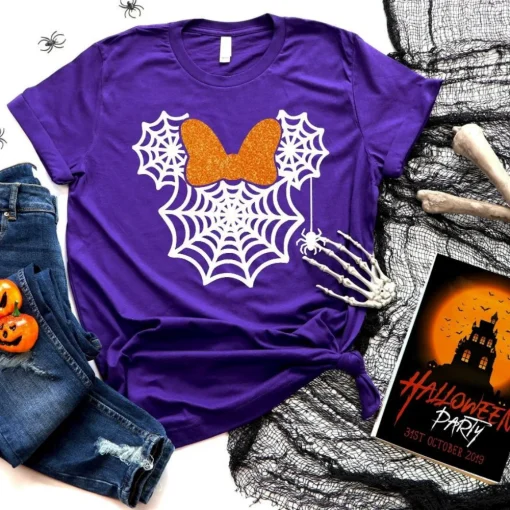 Minnie Halloween Shirt Disney Halloween Shirt Halloween