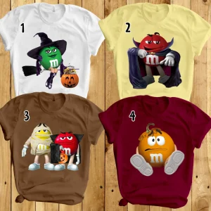 Halloween Shirt: M&M Candy Costume for Family Fun!