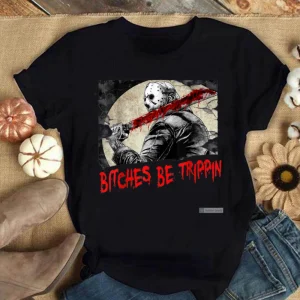 Jason Voorhees Friday the 13th Halloween Shirt-1