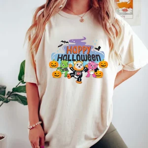 Halloween Care Bear Group Shirt - Family, Friends, Couples-1