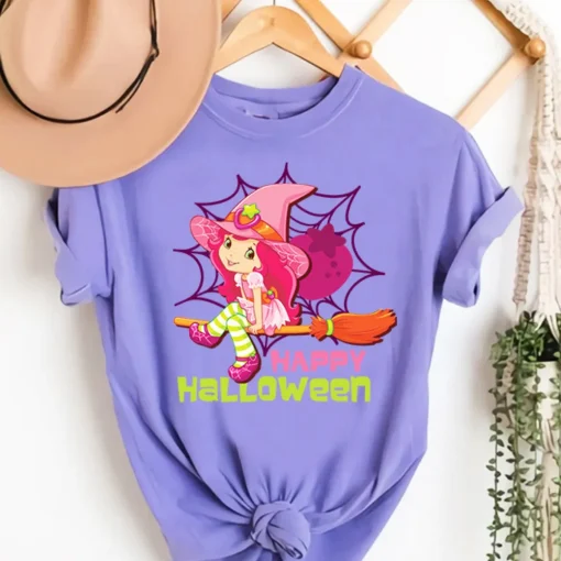 Strawberry Shortcake's Berry Barrow Halloween shirt