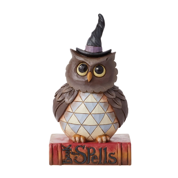 Jim Shore Halloween Owl Figurine