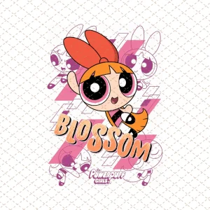 The Powerpuff Girls Png, Blossom Moves Png/Sublimation Printing/Instant Download