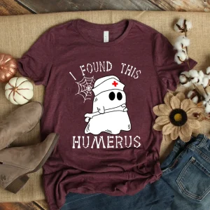 Humerous Halloween Shirt: Funny Doctor Ghost, Nurse Appreciation Gift-2