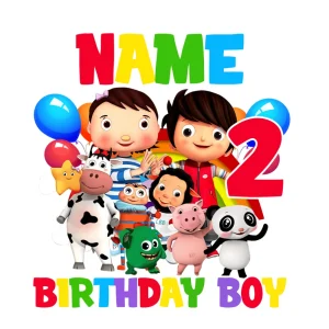 Custom Little Baby Bum Birthday Shirt, Little Baby Bum Birthday Family Shirts, Birthday Party Family Outfit Theme Matching Tee