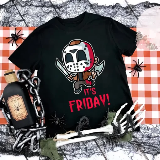 Halloween Shirt: Friday the 13th Jason Voorhees, Horror Movie Gift