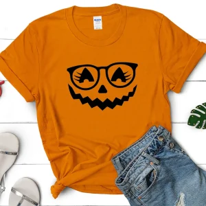 Peter Peter Pumpkin Eater & Pumpkin Halloween Tshirts Couple Set-2
