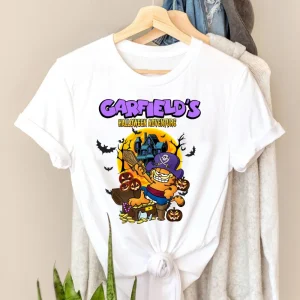 Halloween Shirt Collection: Cool Garfield & Cat Memes Adventure-1