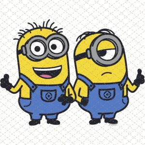 Despicable Me Minions Best Pals Portrait Png/Sublimation Printing/Instant Download