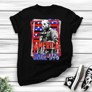 Killin' It Since 1776 Shirt, Jason Voorhees Shirt