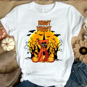 Huggy Wuggy Halloween Friends Shirt-1
