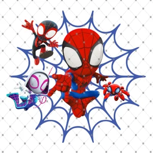 Spidey And Her Amazing Friends PNG, Spider Gwen Png, Spider Birthday Girl Shirt Png, Spider-Gwen Spiderverse Png, Ghost-Spider Png