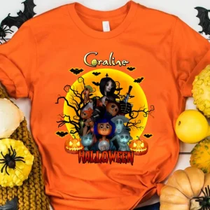 Halloween Shirt: Coraline-themed Sweatshirt & Party Gift