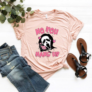 Halloween Shirt: No You Hang Up Sweatshirt - Ghostface Design