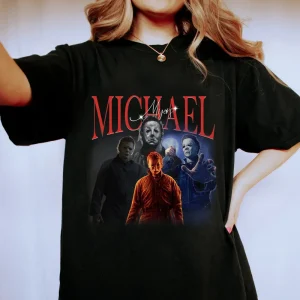 Halloween Shirt: Michael Myers Vintage Tribute Tee