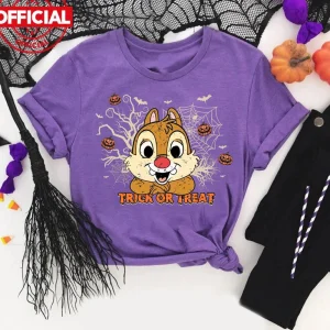 Halloween Shirt: Chip & Dale Double Trouble Vacation & Sibling Shirts