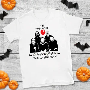 Halloween Shirt: Spooky Time Tee, Horror Movie Gift