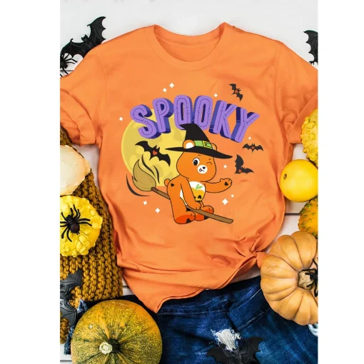 Halloween Shirt: Care Bears Spooky Toddler Group T-Shirt