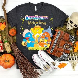 Halloween Shirt: Care Bears Adult & Kid Costume Group Tees