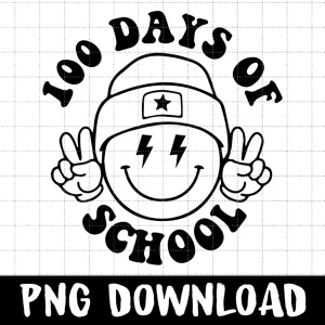 100 Days Of School Png, 100 Days Brighter Png, Back To School Png, Teacher Appreciation Png