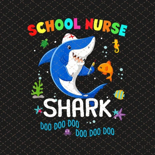 School Nurse Shark Doo Doo Doo Png Download