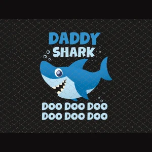 Daddy Shark Png/Sublimation Printing/Instant Download