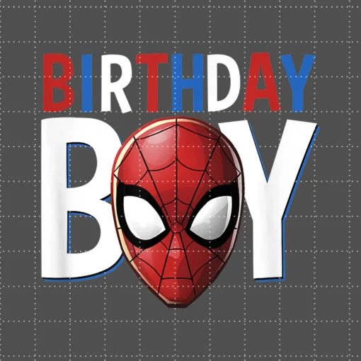 Spider Hero Png | SuperHero Comic Birthday Boy | Spider Hero iron on | Web Slinger shirt | instant download