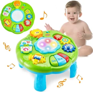 Baby Activity Table, Hand Drums Musical Learning