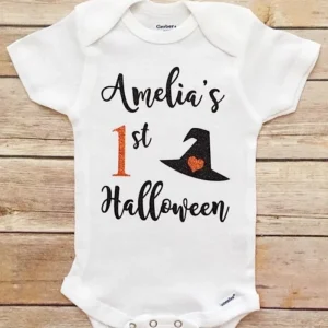 Baby Shower Toddler Outfit Bodysuit Halloween Birthday Shirt