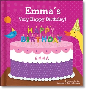 Baby's First Birthday for Girls - Personalized Children's Story