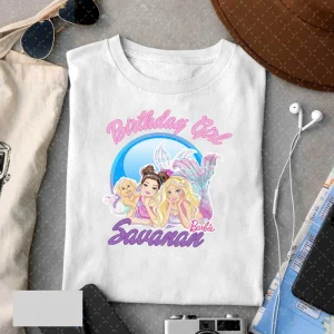 Barbie Doll Family Matching Birthday Shirt