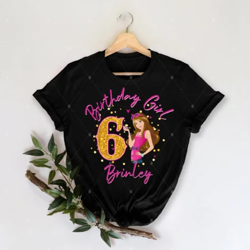 Barbie Doll Princess Birthday Shirt 2