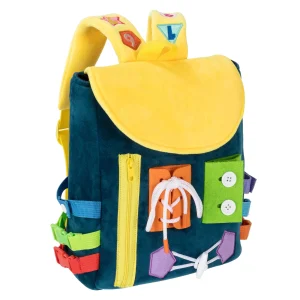 Busy Board - Toddler Backpack with Buckles