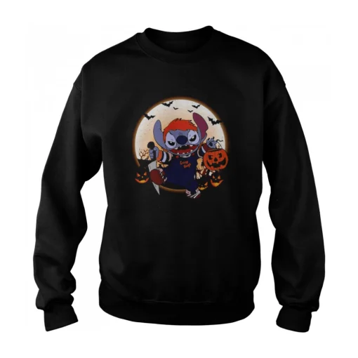 CHUCKY KILLER NIGHT DESIGN FOR HALLOWEEN STITCH SHIRT 2